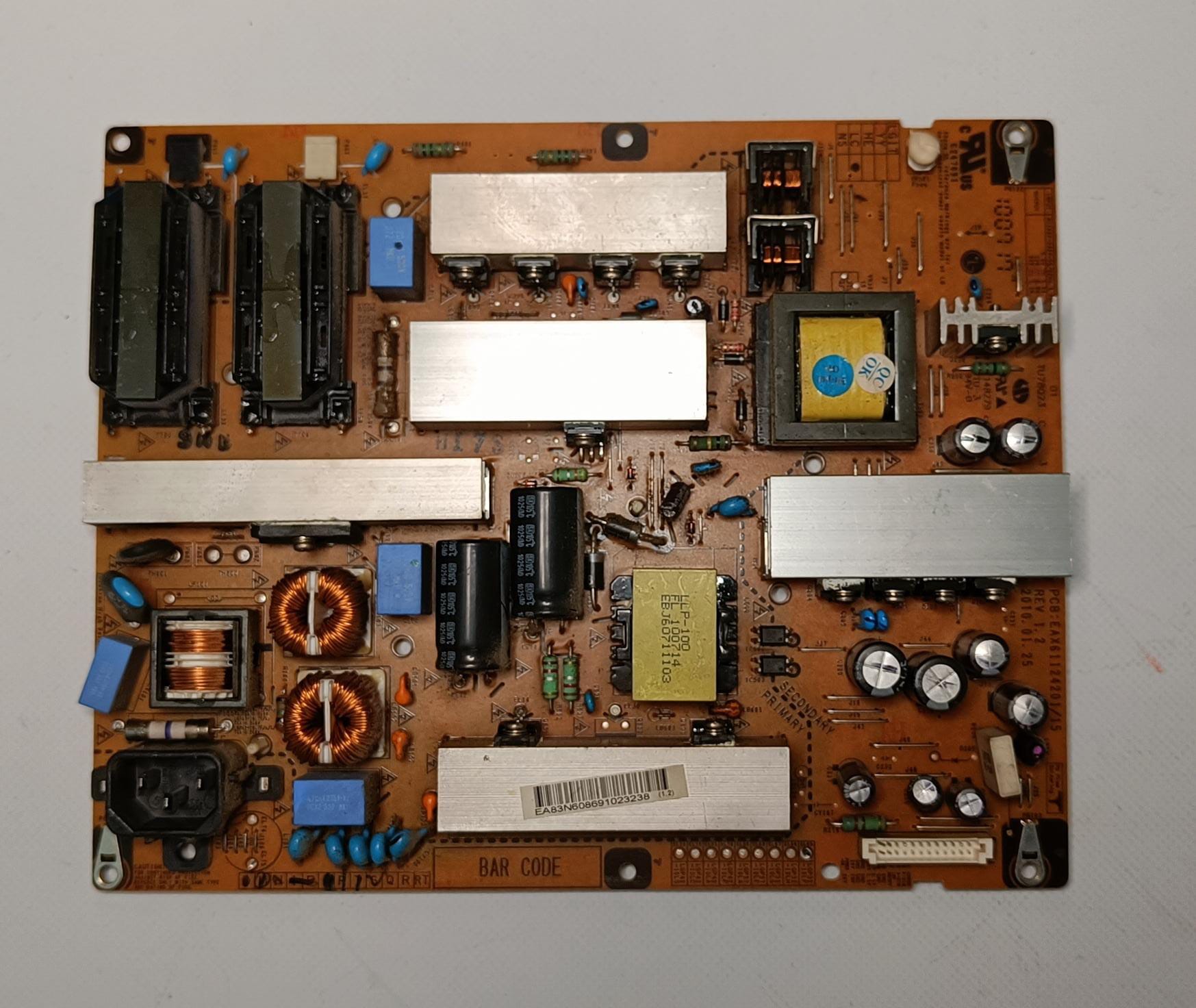 ALIMENTATION: Carte d'alimentation Tv Lg 32LN578V EAX64905001 (2,7) - D'occasion en très bon état
